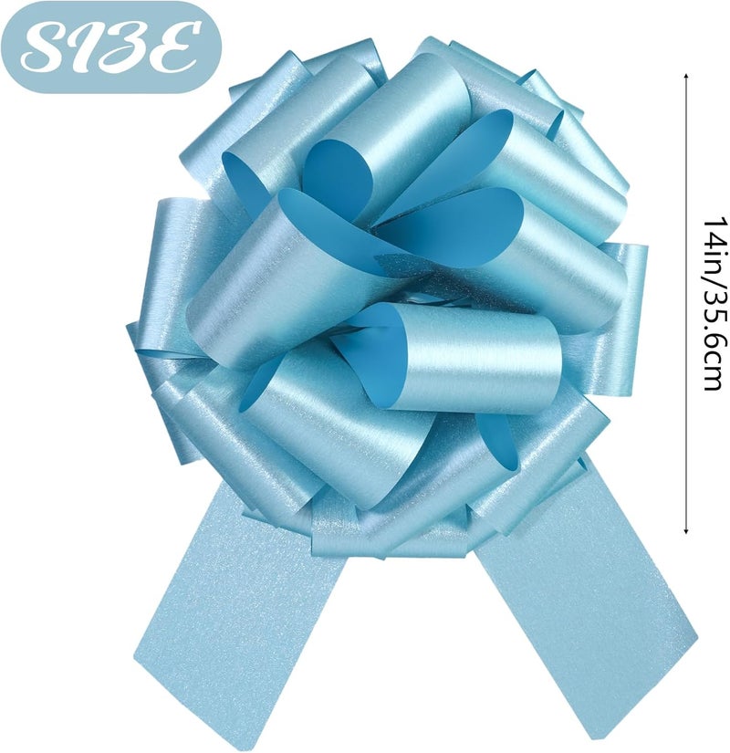 HCHENBOW 14 Inch Big Red Bow,1Pcs Big Bow for Present,Big Gift Bow for Appliances,Bikes,Table Decorations and Party Events Decoration - Image 5